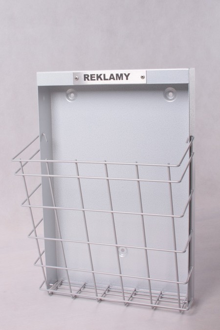 Skrzynki na ulotki reklamowe, reklamy, broszury