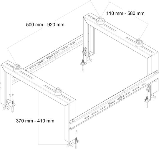 Heat pump stand PC58